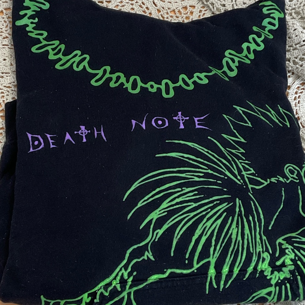 Death Note Black broken promises hoodie